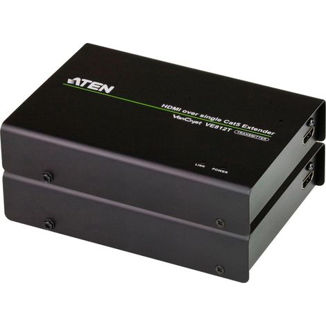 ATEN VE812 moltiplicatore AV Trasmettitore e ricevitore AV Nero (1/4)