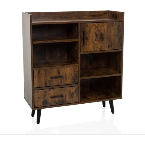 [NEUWERTIG] B-Ware Hjh Living Sideboard / Kommode Myrdal 80x30x90 Cm 2 Schubladen Schrank