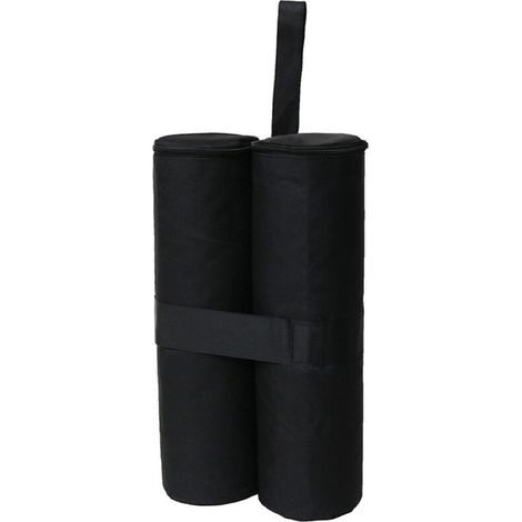 Sac De Sable - Tissu Oxford 600D - Résistant À L'Eau - Pour Auvent Tente D'Extérieur - 2 Pièces