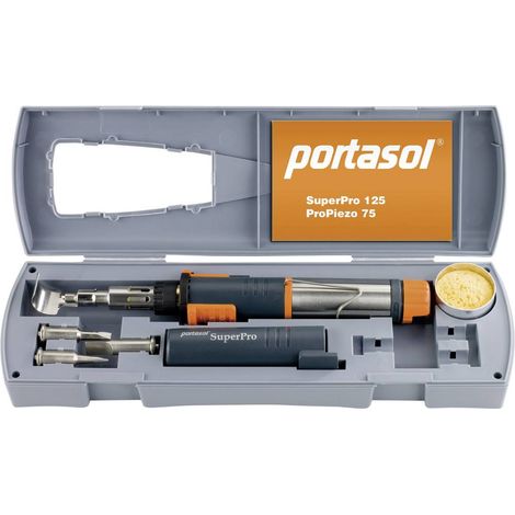Perel Kit Saldatore Superpro 25-125W 580°C Nero Grigio Arancione (1/4)