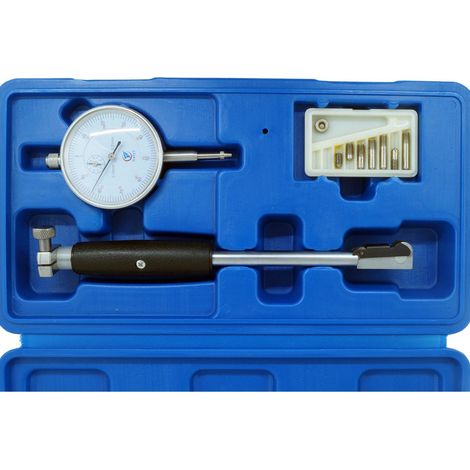 TrAdE Shop Traesio - Calibro Micrometro Misurazione Diametro Interno Fori Sonda 18-35mm 0-10mm 0.01mm -
