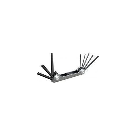 AUTRES Cles 6 pans sur monture metal 8 clés : 2 / 3 / 4 / 5 / 5,5 / 6 / 8 / 10 mm. (1/2)