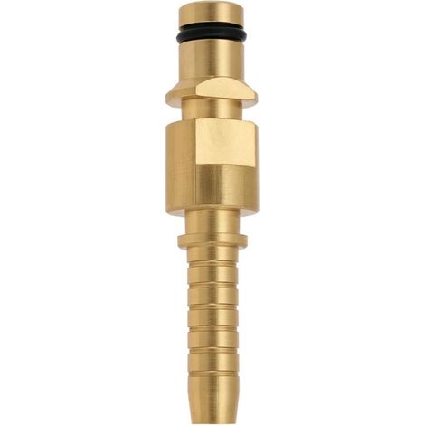 1 Brass Quick Connect Fitting, 12mm Top Diameter, 9mm Insertion Part, Compatible with Kaercher K2 K3 K4 K5 K6 K7 High Pressure Hose Repair (1/5)