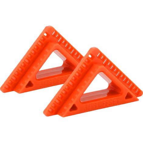 Outil de marquage pour moulures de portes et fenêtres (2 pièces) - 3/16 et 1/4 pouce - Idéal pour les projets de décoration en bois. (1/5)