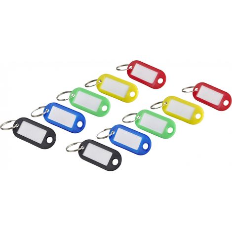 Portachiavi con etichetta PVC 73X38MM - 10 pezzi - THIRARD (1/2)