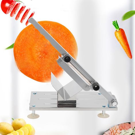 Multifunktionale manuelle Haushalts-Fleischschneidemaschine für Rind- und Hammelfleisch, inklusive Schneidemaschine und Fleischschneider. (1/5)