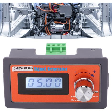 Simulateur d'onduleur générateur de signal de tension CC 0-10 V pour le débogage de panneaux PLC et les tests d'équipements