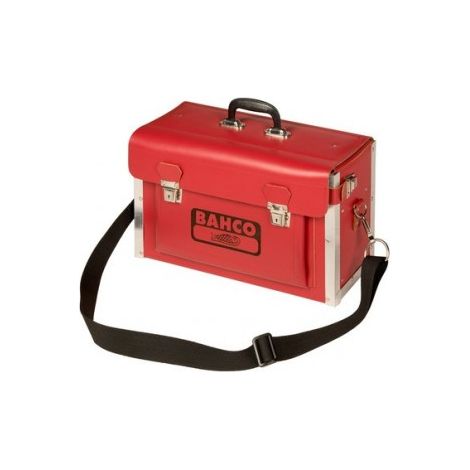 BAHCO - Mallette à outils en cuir en forme de tube pour électricien, 445mmx200mmx285mm
