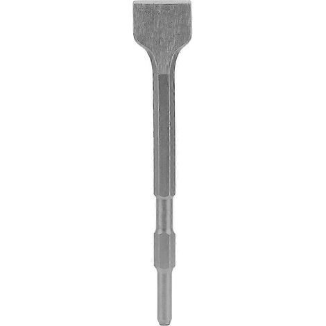 Ciseau à rainurer pour maçonnerie, béton, brique, pierre, carrelage, tige hexagonale, pour foret à percussion, large (1/5)