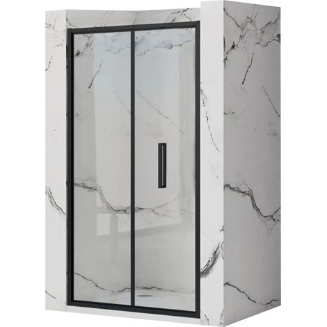 PUERTA de DUCHA REA RAPID FOLD BLACK 80 (1/5)