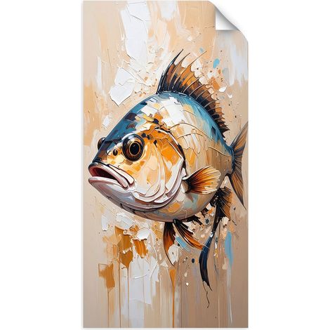 Autocollant Film Poisson de mer Beige 60x120 (1/3)