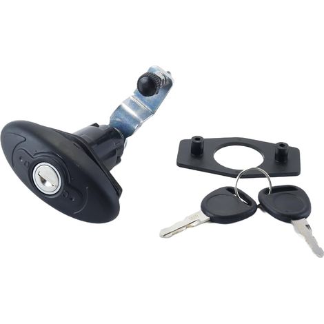 Serrures Pour Camping-car, Kit De Serrures À Poignée En T Avec Clés, Serrure De Porte De Garage À Poignée En T Pour Camping-car, Remorque, Caravane, Bateau (1/5)