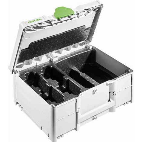 Coffret de rangement Systainer³ pour 4 batteries et 2 chargeurs – Protection contre la poussière et l'humidité – Compatible avec accessoires Festool (1/6)