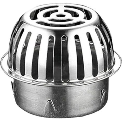 Caniveau de sol anti-obstruction en acier inoxydable. Filtre de gouttière multi-tailles. Convient pour le drainage des cours et des toitures. Anti-obstruction. (1/5)