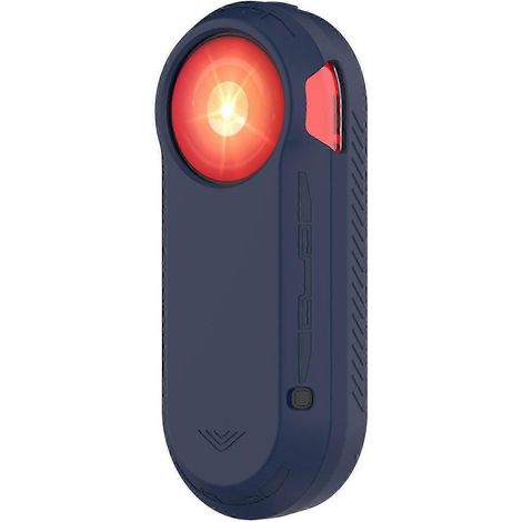 Étui de protection en silicone pour lampe et radar de vélo Garmin Varia, unisexe, adulte, bleu nuit-AquaForge (1/5)