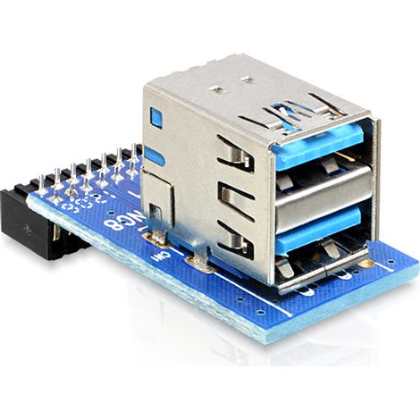 Delock USB 3.0 pin header hembra  2 x USB 3.0 hembra