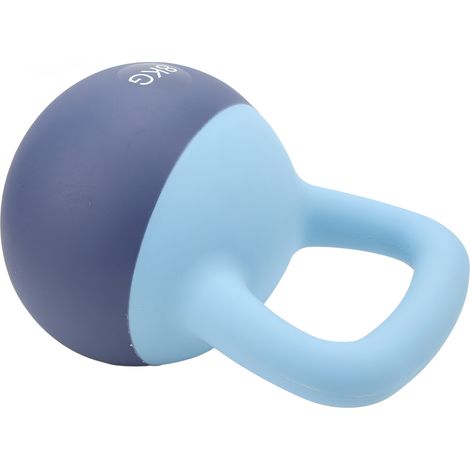 Weiche Kettlebell, flexible Basis, stabiler Griff, elastisch, für Muskeltraining, blau, 8 kg (1/4)