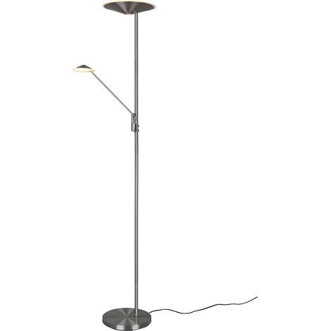 Lampadaire led dimmable couleur variable nickel mat - trio - brantford 64429167 64429167 64429167 64429167 64429167 64429167 64429167 64429167 64429167 (1/5)