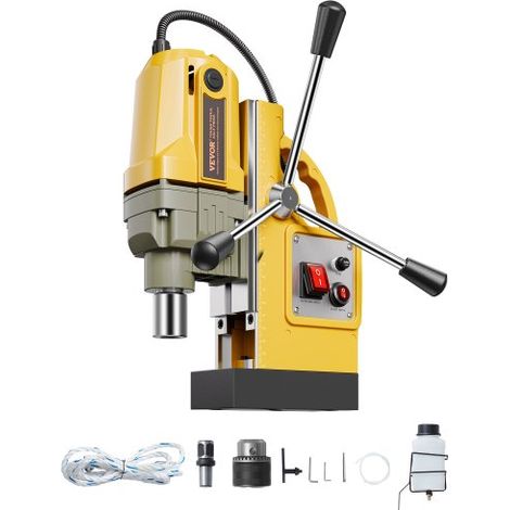 Perceuse Magnétique 1400 W - Perceuse à Colonne Force 12500 N (1/5)