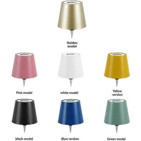 Lampada bottiglia senza fili RGB 3 colori, lampada dimmerabile, ricaricabile (1/5)