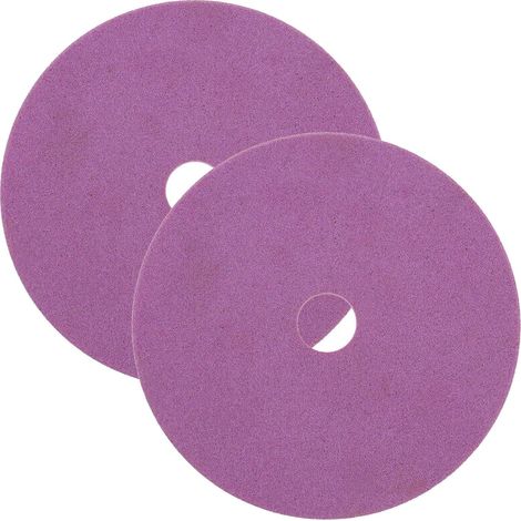 2pcs Corindon Disque de Meulage Meule Tronçonneuse Lame d'affûtage Scie à Chaîne Affûteuse, 100mmx10mmx 3.2mm (1/5)