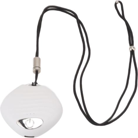 Mini purificateur d'air portable à ions négatifs, élimine les odeurs de fumée et de voyage, blanc. Collier idéal pour la voiture. (1/5)