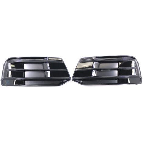 QORVA-Enjoliveurs de feux antibrouillard et garniture chromée de la grille des feux de pare-chocs avant pour les modèles de base Audi Q5 S-LINE 2018-2022. (1/4)