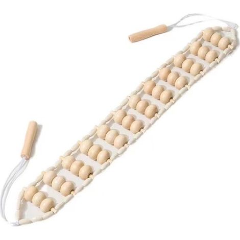 Massage du dos - Appareil de Massage - Appareil de Massage du dos - Massage - Bâton de massage du dos - Bâton de Massage - 120 cm - Bois - Dos/Cou/Épaules/Abdomen/Taille/Bras/Jambes - Bâton de Massage (1/4)