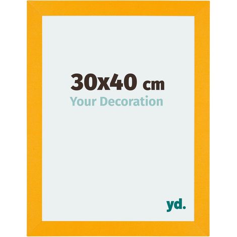 Cadre Puzzle 30x40 cm - Jaune - MDF - Mura. (1/5)