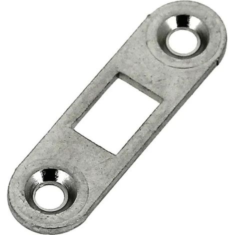 Ferco Serie 0-0295 Einfacher Riegelblech aus Stahl 50x14x2 mm