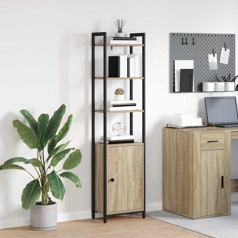 Bücherregal Sonoma-Eiche 40 x 24 x 161 cm Holzwerkstoff