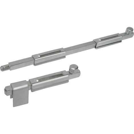 Verrou à tige carré à souder 10X10mm longueur 130mm IBFM 009130A (1/3)