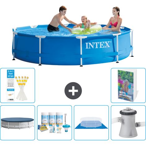 Frame Pool Rund - 305x76 cm - 7-teilig S77