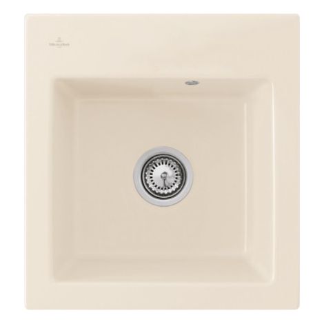 Fregadero VILLEROY ET BOCH Subway 45 XS Crema blanco