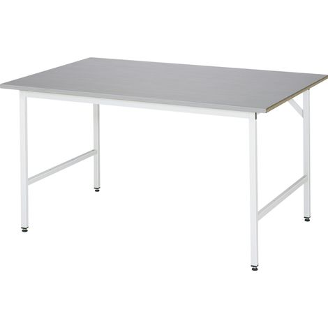 Rau Arbeitstisch Jerry höhenverstellbar, B1500xT1000xH800-850mm, ES-Platte-28mm (1/3)