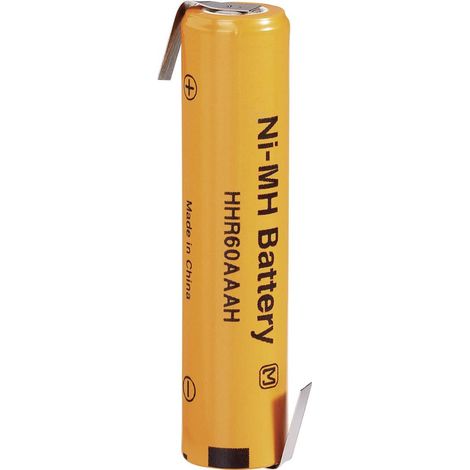 Panasonic AAA HT 550 LF-Z Batteria ricaricabile speciale Ministilo (AAA) linguette a saldare a Z NiMH 1.2 V 500 mAh 1 p (1/2)