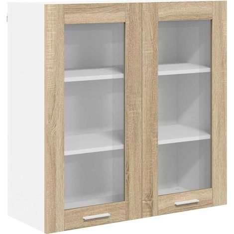 Maison Exclusive - Armadio pensile Rovere Sonoma 80 x 31 x 80 cm Legno multistrato
