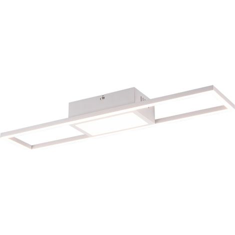 Plafoniera SMD LED Rigido - 22W - 2800lm - Bianco Opaco 60 x 6 x 13 cm (1/5)