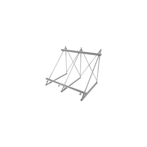 Set montage toit plat 4plus 3 capteurs absorbeur en méandre ou harpe