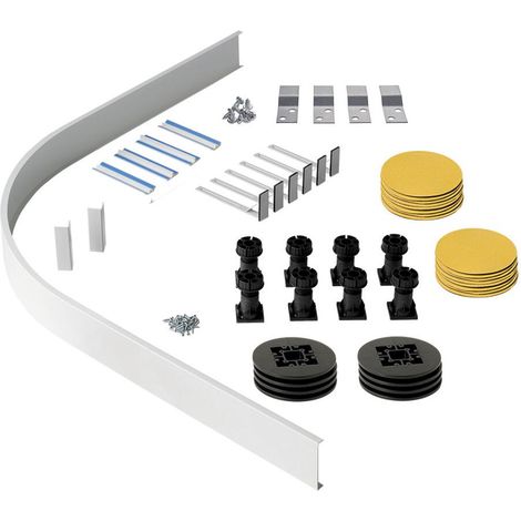 Milano Lithic Offset and Quadrant Shower Tray Riser Kit – 550mm