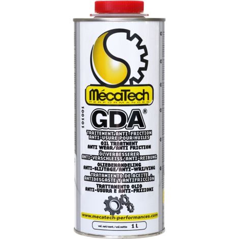 GDA - traitement de surface anti-friction + anti-grippage 1L Mecatech