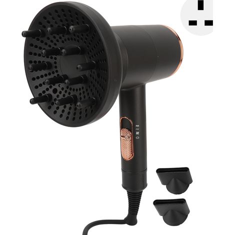 Sèche-cheveux puissant ionique à séchage rapide, faible rayonnement, température constante, 220V prise UK, haute performance (1/5)