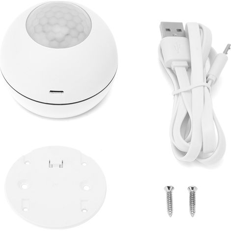 Détecteur de mouvement PIR WiFi avec application de contrôle à distance pour la sécurité intérieure à domicile et en entreprise (1/5)