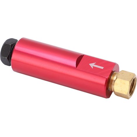 Restdruckventil, 10 lbs, aus hochfester Aluminiumlegierung, 3/8-24 NPT-Gewinde, universell für Trommelbremsen, 1-teiliges Set (1/5)