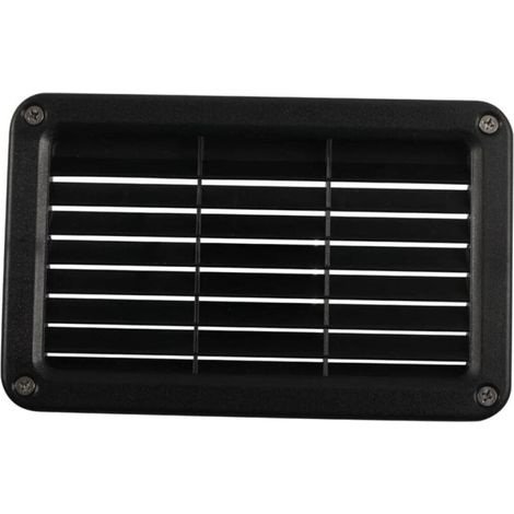 RV Air Vent Panel, Rectangular Air Vent Grille Cover ABS Ventilation Grille Cover for Yacht Bathroom Office RV Air Conditioner