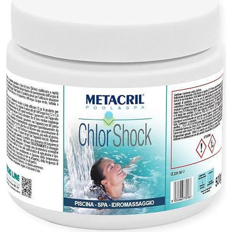 Chlor Shock Granulare 500 gr Metacril 399 00501