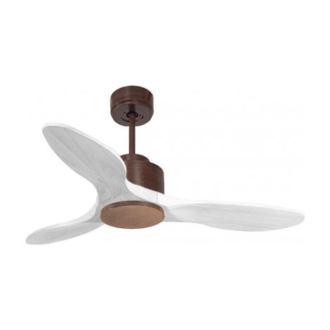 Modulo de KlassFan - Super destratificateur et ventilateur DC 106 cm Marron  pales bois blanc  sans Lumière  15 à 20 m²