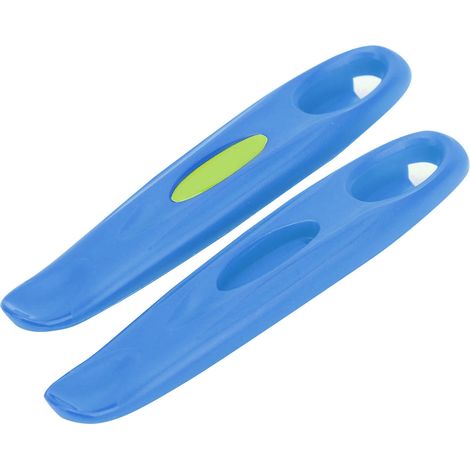 2 pièces démonte-pneu vélo levier pneu en plastique POM outil de réparation accessoires cyclisme bleu (1/5)