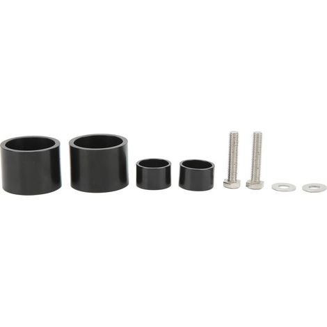 Jante de 8 pouces en noir, cache-moyeu intégral, protection de jante, rechange pour chariot EZ-GO.