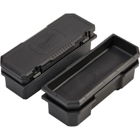 Milwaukee PACKOUT organizzatore nero robusto 4 scomparti (1/2)